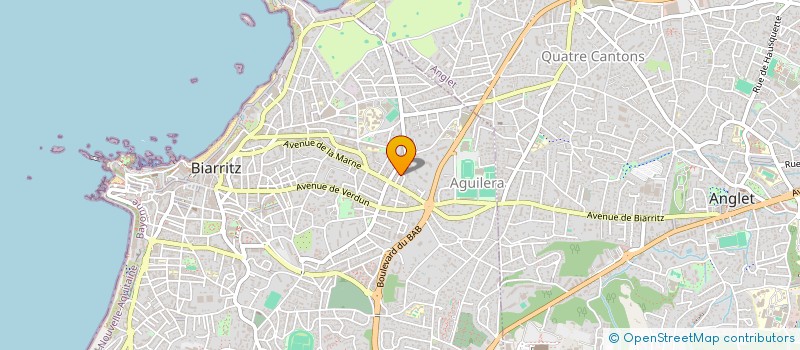 localisation de l'entreprise BRAAI à BIARRITZ