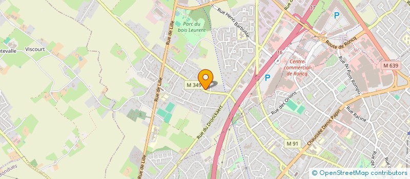 localisation de l'entreprise BRAAP IMMO à RONCQ