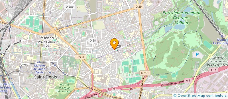 localisation de l'entreprise BRABAHO à SAINT-DENIS