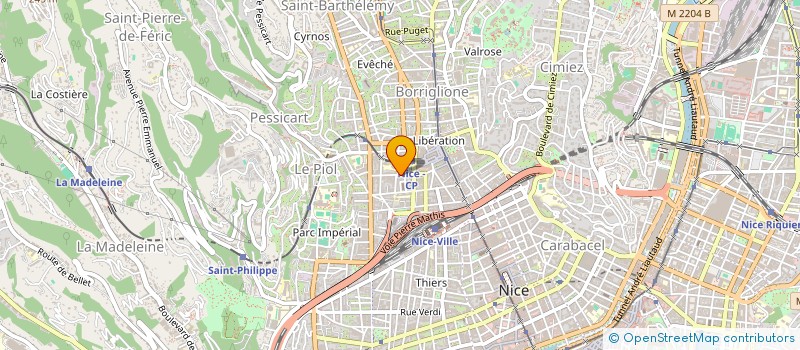 localisation de l'entreprise BRABELAM à NICE