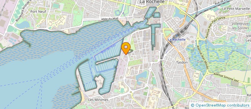 localisation de l'entreprise BRABODIS à LA ROCHELLE