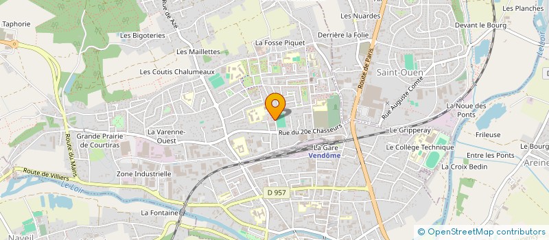 localisation de l'entreprise BRABUS AUTO  VENDOME