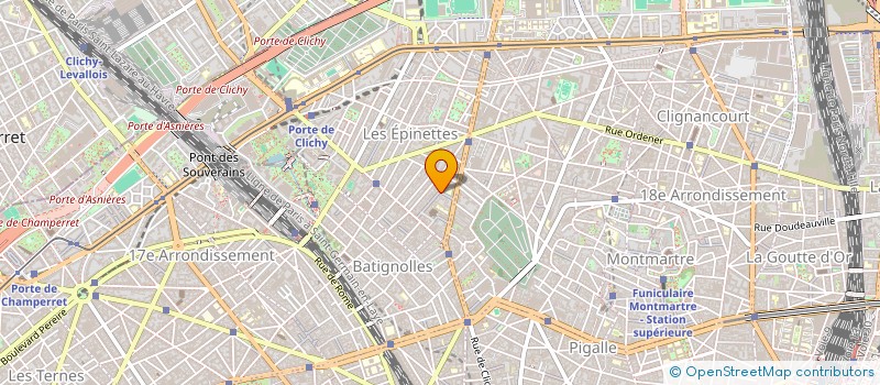 localisation de l'entreprise BRAC DE LA PERRIERE & PLENACOSTE S.C.I.  PARIS