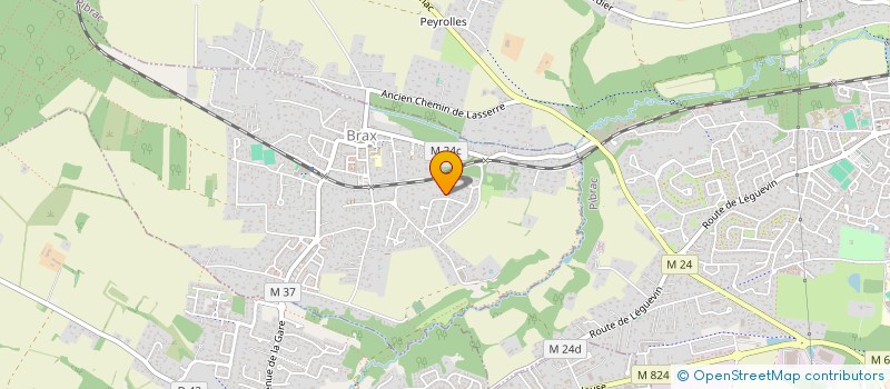 localisation de l'entreprise BRAC IMMO  BRAX