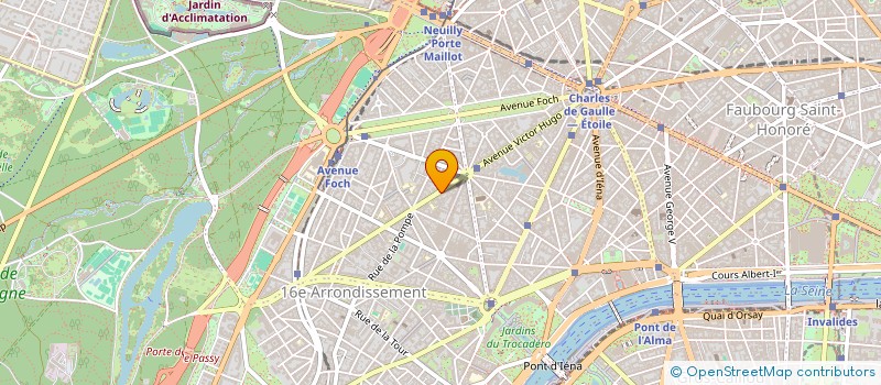 localisation de l'entreprise BRACARA  PARIS