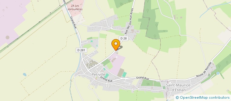 localisation de l'entreprise BRACHAIS à PETIVILLE