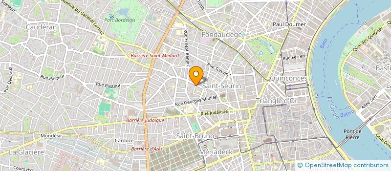 localisation de l'entreprise BRACHAK  BORDEAUX