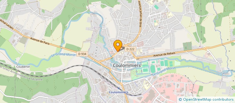 localisation de l'entreprise BRACHET à COULOMMIERS