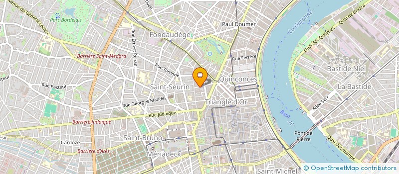 localisation de l'entreprise BRACHET INVEST  BORDEAUX