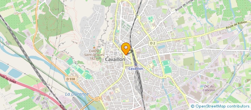 localisation de l'entreprise BRACHET RAOUL ET GLEIZE VALENTINE  CAVAILLON