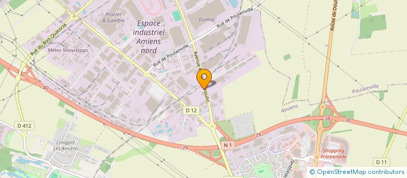 localisation de l'entreprise BRACHI  AMIENS