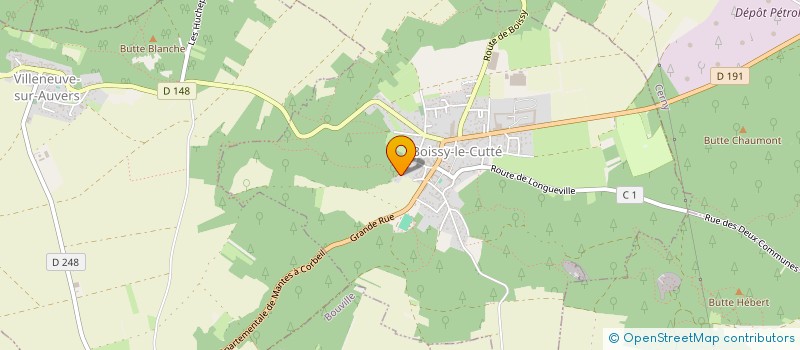 localisation de l'entreprise BRACK EVENTPROD  BOISSY-LE-CUTTE