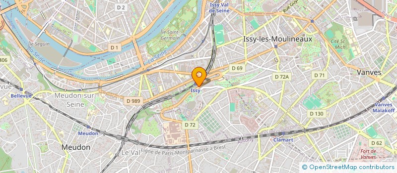 localisation de l'entreprise BRACO AND CO à ISSY-LES-MOULINEAUX