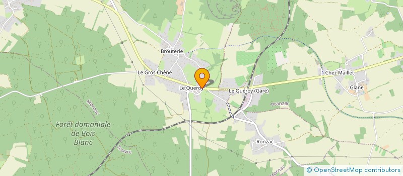 localisation de l'entreprise BRACONNE RANDOS CLUB MORNAC à MORNAC