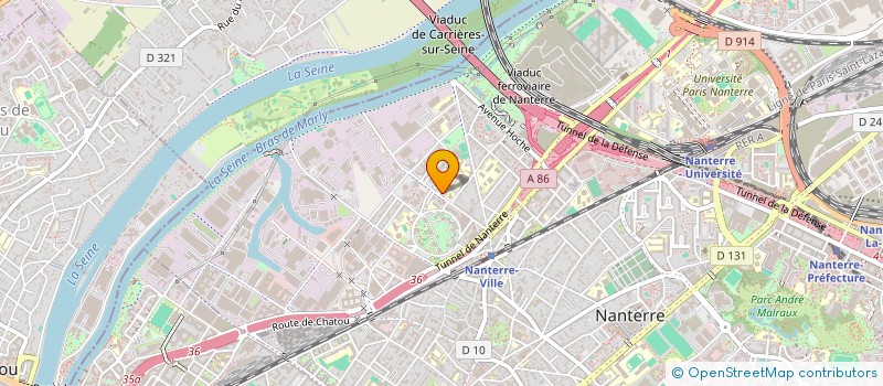 localisation de l'entreprise BRACONNIER CLAUDE MACHELON CATHERINE à NANTERRE