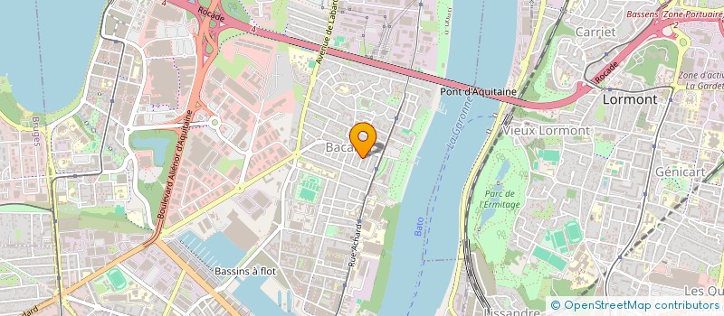 localisation de l'entreprise BRACQ HERITAGE à BORDEAUX