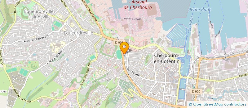 localisation de l'entreprise BRACTIVE  CHERBOURG-EN-COTENTIN