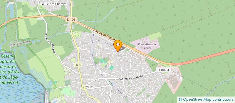 localisation de l'entreprise BRAD APERO  ARES