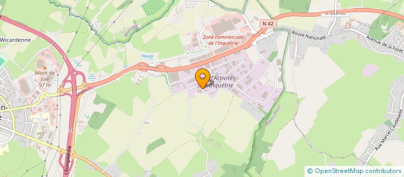 localisation de l'entreprise BRAD ' ASSO  SAINT-MARTIN-BOULOGNE