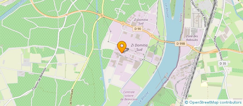 localisation de l'entreprise BRAD FRANCE  BEAUCAIRE