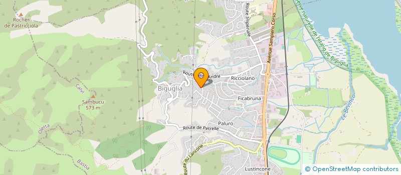 localisation de l'entreprise BRADCUISINE à BIGUGLIA