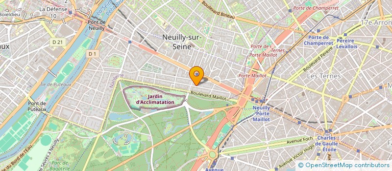 localisation de l'entreprise BRADENI à NEUILLY-SUR-SEINE