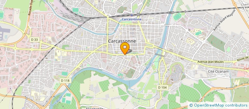 localisation de l'entreprise BRADENTON à CARCASSONNE