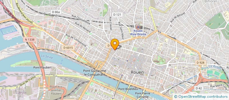 localisation de l'entreprise BRADI  ROUEN