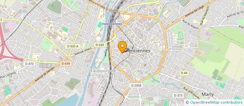 localisation de l'entreprise BRADIFF à VALENCIENNES