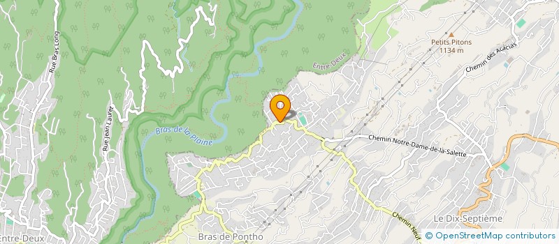 localisation de l'entreprise BRADLADRONE  LE TAMPON