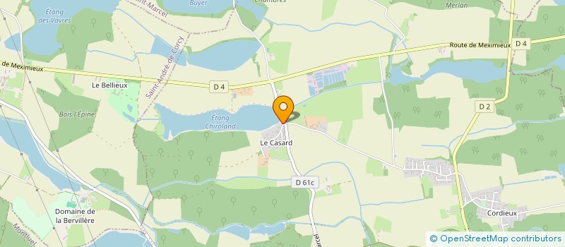 localisation de l'entreprise BRAELYO  MONTLUEL