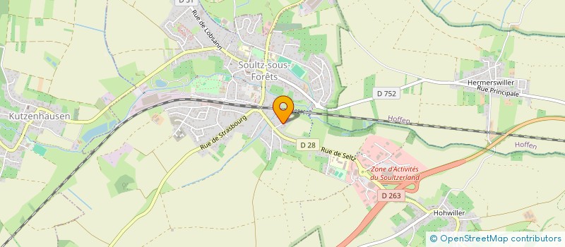 localisation de l'entreprise BRAEUNER CLAUDE à SOULTZ-SOUS-FORETS