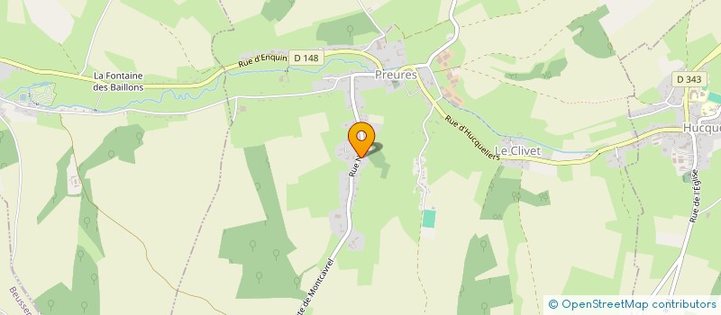 localisation de l'entreprise BRAG  PREURES