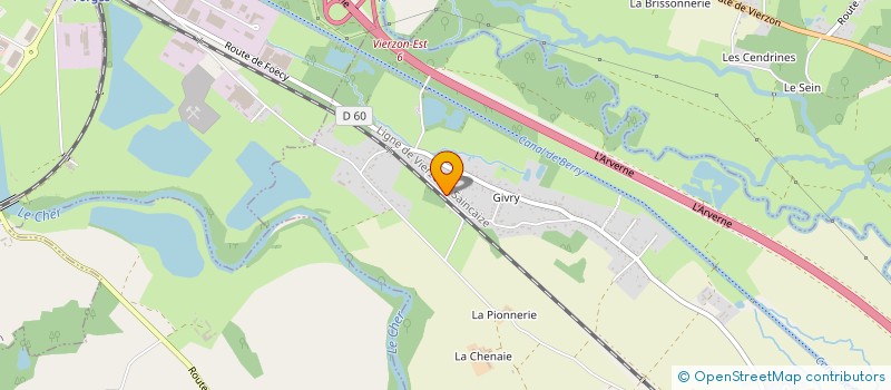 localisation de l'entreprise BRAGA ETUDE CONCEPTION TECHNIQUE à FOECY