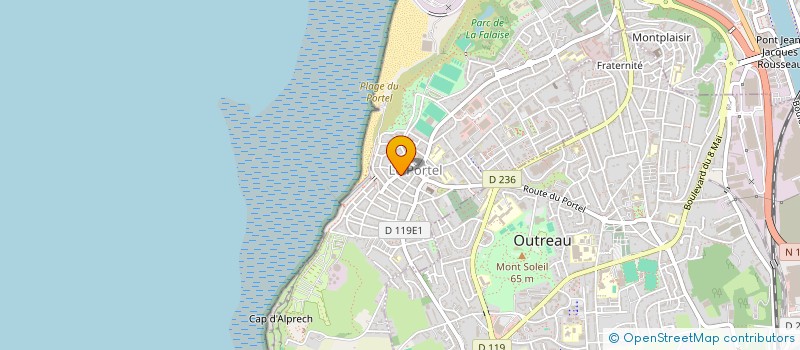 localisation de l'entreprise BRAGA IMMOBILIER  LE PORTEL