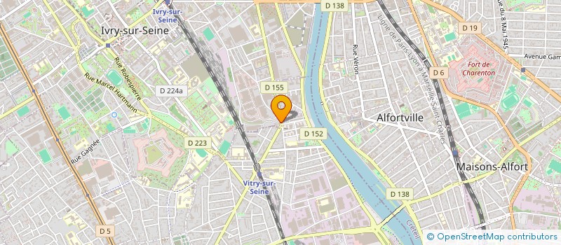 localisation de l'entreprise BRAGADA SERVICES BATIMENTS à IVRY-SUR-SEINE