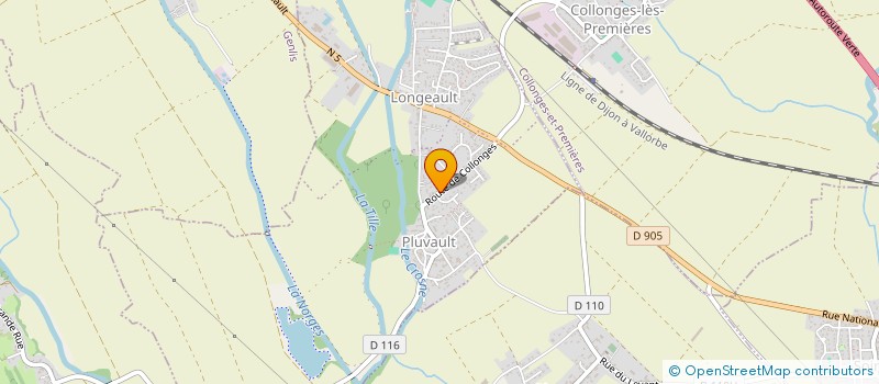 localisation de l'entreprise BRAGALIS INVEST  LONGEAULT-PLUVAULT