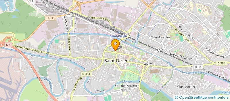 localisation de l'entreprise BRAGARDEUCHE 2020 à SAINT-DIZIER