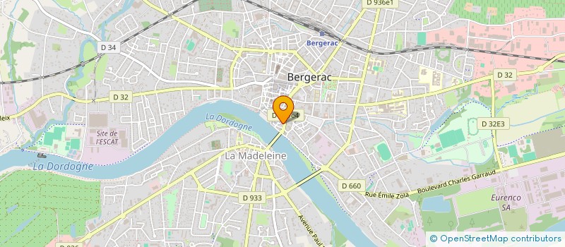 localisation de l'entreprise BRAGEIRAC ARCHITECTS à BERGERAC