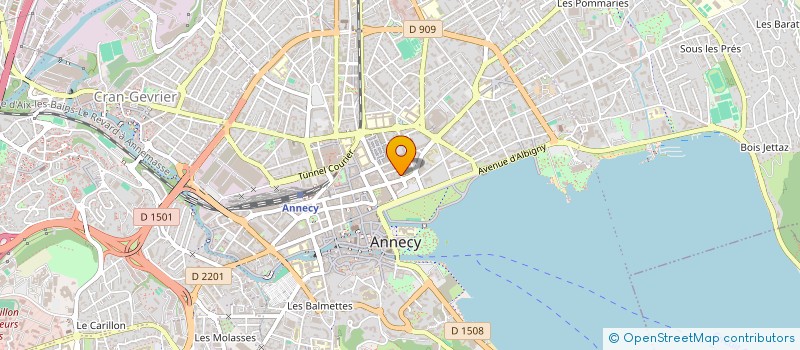 localisation de l'entreprise BRAHAMA REFUGE à ANNECY