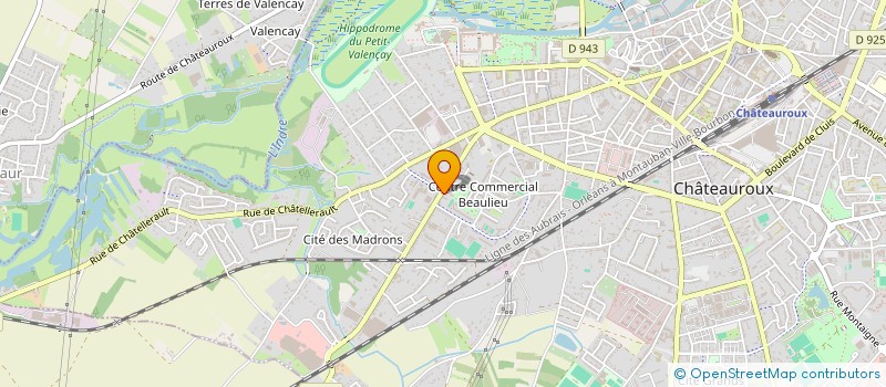 localisation de l'entreprise BRAHIM à CHATEAUROUX
