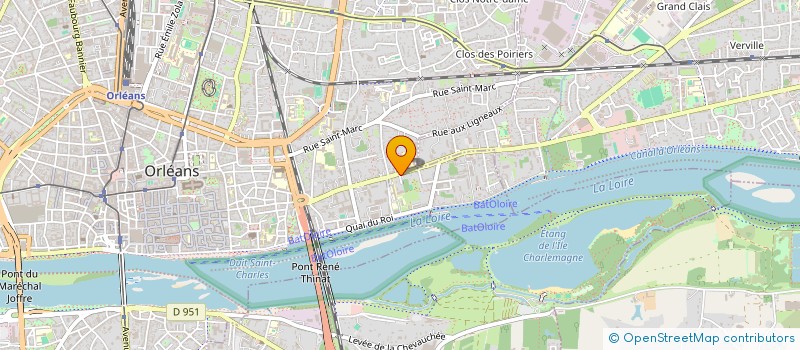 localisation de l'entreprise BRAHIM IMPORT EXPORT DISTRIBUT NEGOCE à ORLEANS