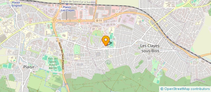 localisation de l'entreprise BRAHIMBEN à LES CLAYES-SOUS-BOIS