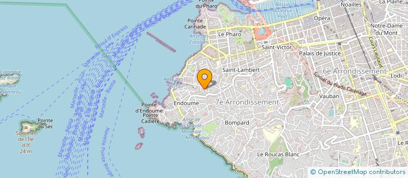 localisation de l'entreprise BRAHIMI BOULIN  MARSEILLE