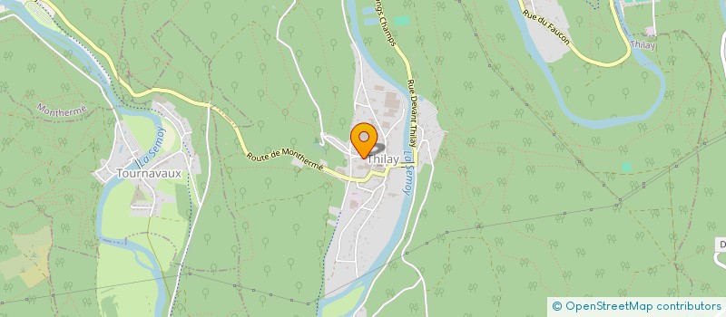 localisation de l'entreprise BRAHMA  THILAY