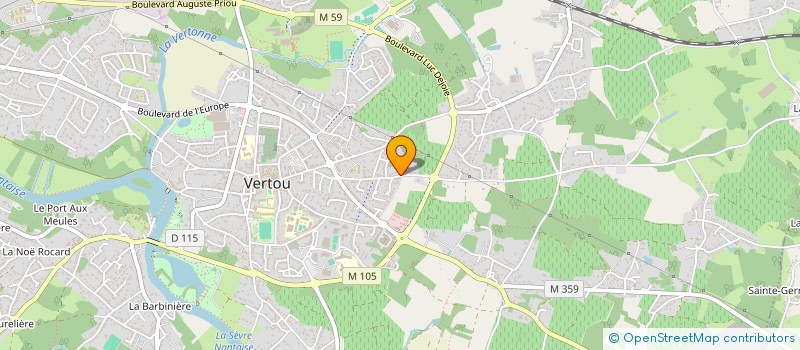 localisation de l'entreprise BRAHMA CONSEIL à VERTOU