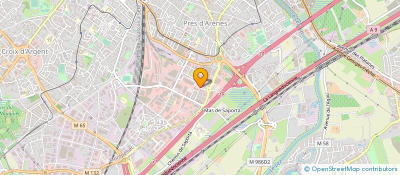 localisation de l'entreprise BRAIKI LOCATION MATERIEL SARL à MONTPELLIER