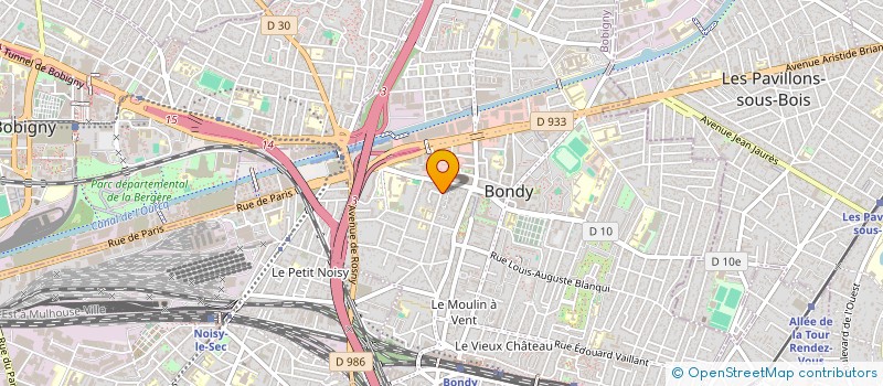 localisation de l'entreprise BRAIN AND BREAD ASSOCIATION à BONDY