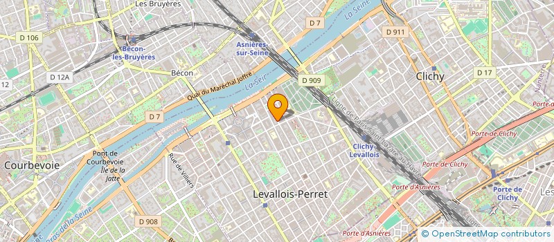 localisation de l'entreprise BRAIN BOX à LEVALLOIS-PERRET
