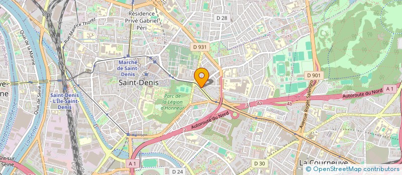 localisation de l'entreprise BRAIN COMPUTE CONSULTING à SAINT-DENIS